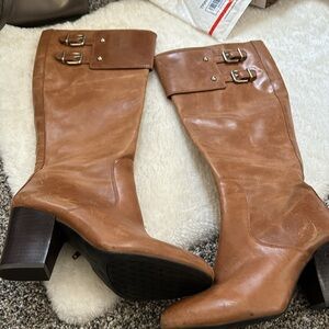 Antonio Melani Tan Boots Size 8
